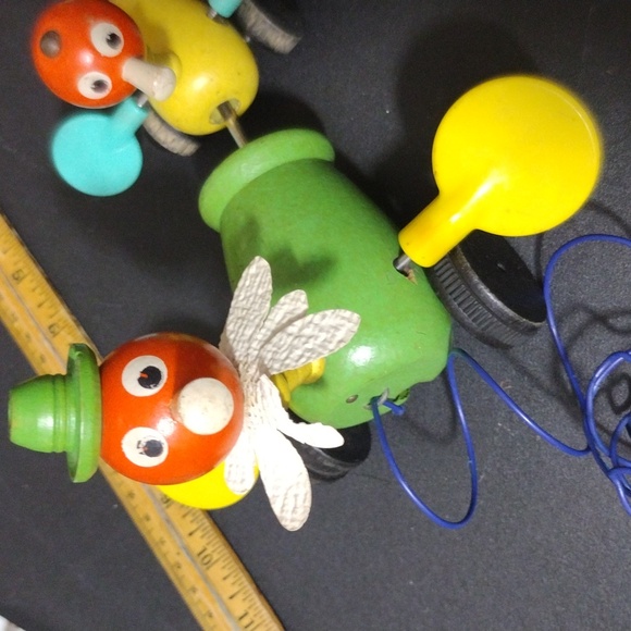 Vintage Fisher Price Pull Toy 1950's -1960's - Picture 3 of 8